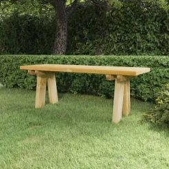 vidaXL Tuinbank 110 cm geïmpregneerd massief grenenhout