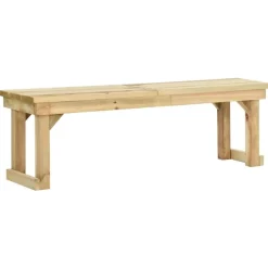 vidaXL Tuinbank 140 cm geïmpregneerd grenenhout