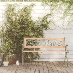 vidaXL Tuinbank 122 cm massief vurenhout
