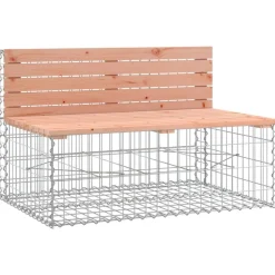 vidaXL Tuinbank schanskorfontwerp 103x70x65 cm massief douglashout