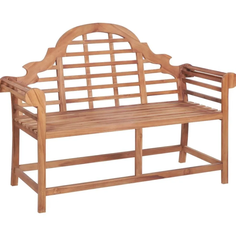 vidaXL Tuinbank 127x58,5x92,5 cm massief teakhout