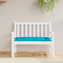 vidaXL Tuinbankkussen 110x50x7 cm oxford stof lichtblauw