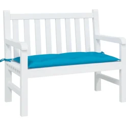 vidaXL Tuinbankkussen 110x50x7 cm oxford stof lichtblauw