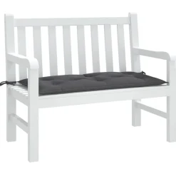 vidaXL Tuinbankkussen 100x50x7 cm oxford stof antracietkleurig