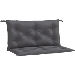 vidaXL Tuinbankkussens 2 st 100x50x7 cm oxford stof antracietkleurig