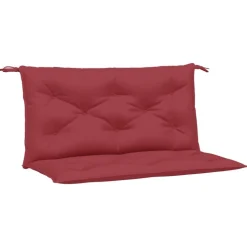 vidaXL Tuinbankkussens 2 st 100x50x7 cm oxford stof wijnrood