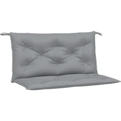 vidaXL Tuinbankkussens 2 st 100x50x7 cm oxford stof grijs