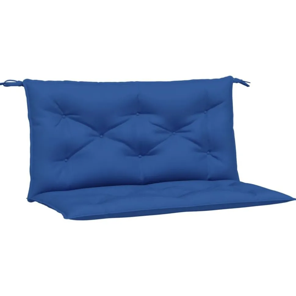 vidaXL Tuinbankkussens 2 st 100x50x7 cm oxford stof koningsblauw