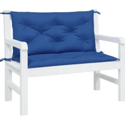 vidaXL Tuinbankkussens 2 st 100x50x7 cm oxford stof koningsblauw