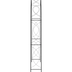 vidaXL Tuinboog 150x34x240 cm ijzer zwart