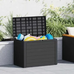 vidaXL Tuinbox 78x44x55 cm antraciet