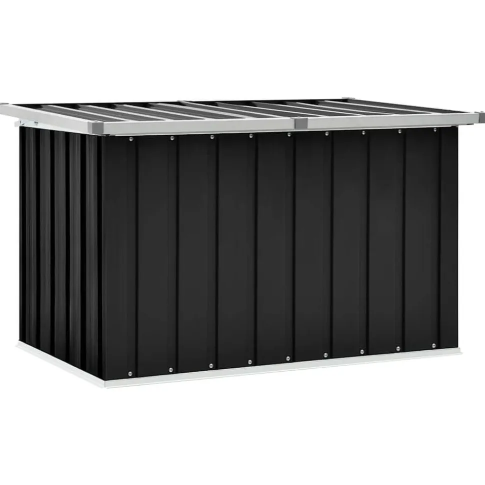 vidaXL Tuinbox 109x67x65 cm antraciet