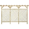 vidaXL Tuinhek met latwerk en pergola 300x50x200 cm geïmpregneerd hout