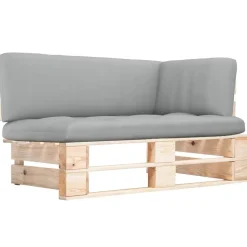 vidaXL Tuinhoekbank pallet geïmpregneerd grenenhout