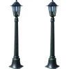 vidaXL Tuinlampen 2 st Preston 105 cm