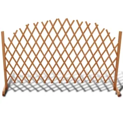 vidaXL Tuinlatwerk 180x100 cm massief hout