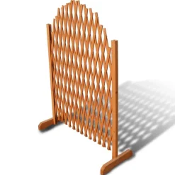 vidaXL Tuinlatwerk 180x100 cm massief hout