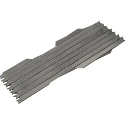 vidaXL Tuinlatwerken 5 st 180x30 cm massief vurenhout grijs