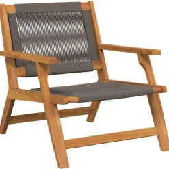 vidaXL Tuinmeubelen 2 pcs Grijs 67 x 76 x 73 cm Massief Acaciahout
