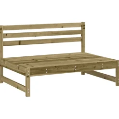 vidaXL Tuinmiddenbank 120x80 cm geïmpregneerd grenenhout