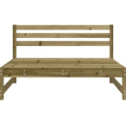vidaXL Tuinmiddenbank 120x80 cm geïmpregneerd grenenhout