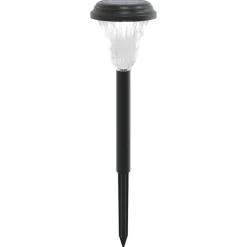 vidaXL Tuinpadverlichting 12 st solar met grondpennen wit