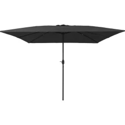vidaXL Tuinparasol Antraciet 295 x 295 x 245 cm Polyester en staal