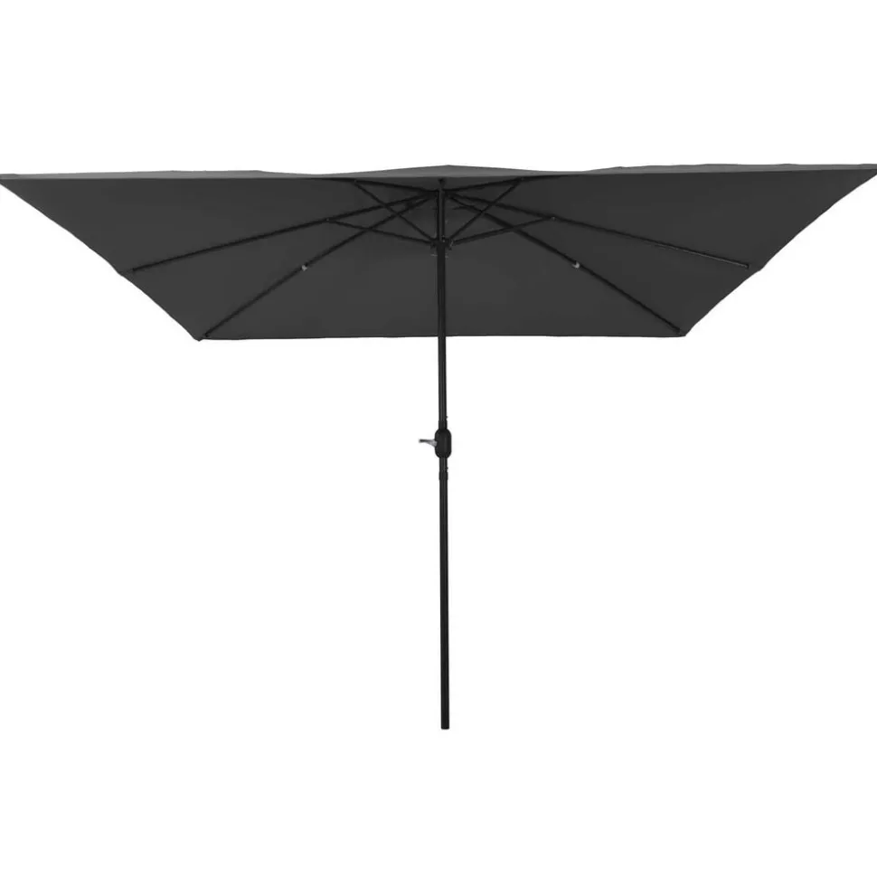 vidaXL Tuinparasol Antraciet 295 x 295 x 245 cm Polyester en staal
