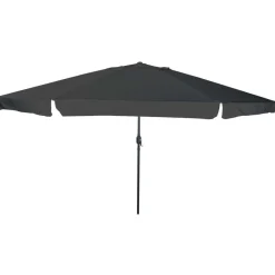 vidaXL Tuinparasol Antraciet 394 x 394 x 248 cm Polyester en staal