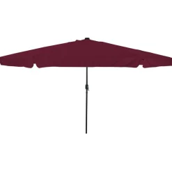 vidaXL Tuinparasol Bordeaux Rood 395 x 395 x 245 cm Polyester