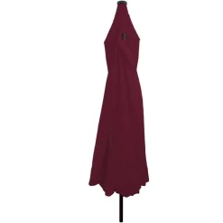 vidaXL Tuinparasol Bordeaux Rood 395 x 395 x 245 cm Polyester