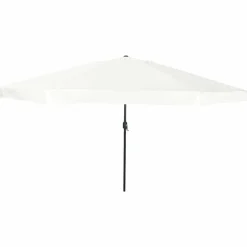 vidaXL Tuinparasol Zand 394 x 394 x 248 cm Polyester en staal