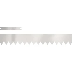 vidaXL Tuinrand 10 pcs Zilver 100 x 0.05 x 20 cm Roestvrij staal