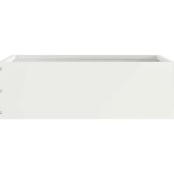 vidaXL Tuinrand Wit 40 x 40 x 13 cm Staal