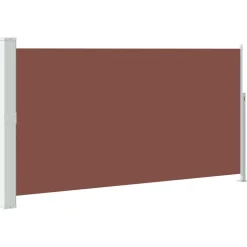 vidaXL Tuinscherm uittrekbaar 170x300 cm bruin
