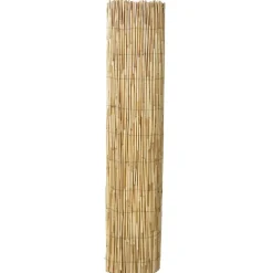 vidaXL Tuinscherm 500x100 cm riet