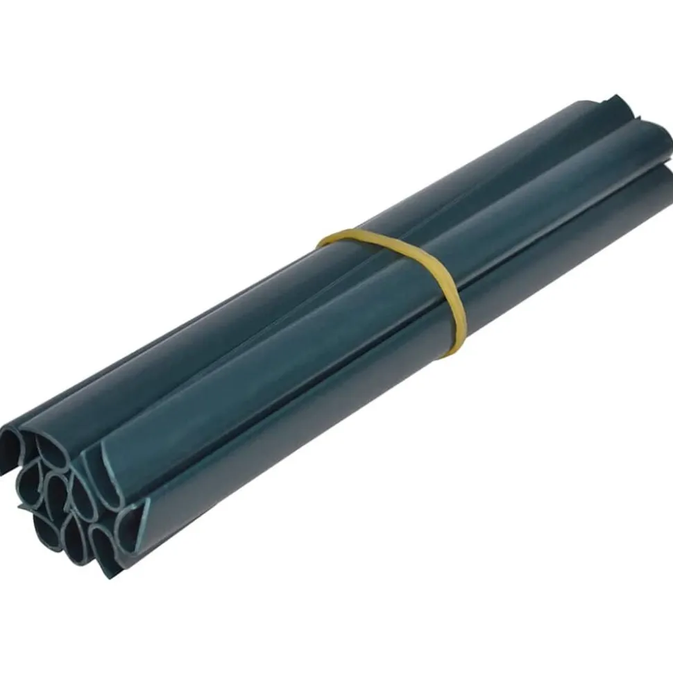 vidaXL Tuinscherm 70x0,19 m PVC groen