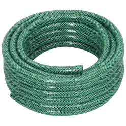 vidaXL Tuinslang met koppelingsset 0,5'' 10 m PVC groen