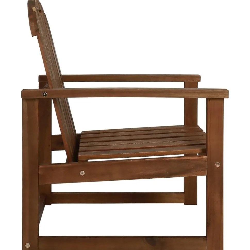 vidaXL Tuinstoelen 2 st massief acaciahout