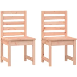 vidaXL Tuinstoelen 2 st 50x48x91,5 cm massief douglashout