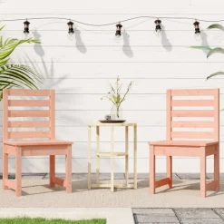 vidaXL Tuinstoelen 2 st 50x48x91,5 cm massief douglashout