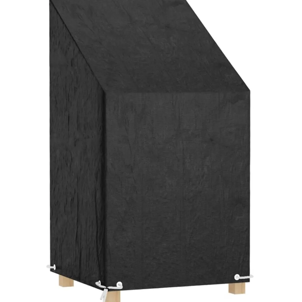 vidaXL Tuinstoelhoes met 8 oogjes 65x65x80/120 cm polyetheen