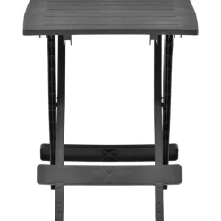 vidaXL Tuintafel inklapbaar 45x43x50 cm kunststof antraciet