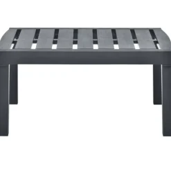 vidaXL Tuintafel 78x55x38 cm kunststof antracietkleurig