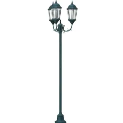 vidaXL Tuinverlichting Vintage Geborsteld Groen 57 x 49 x 241 cm