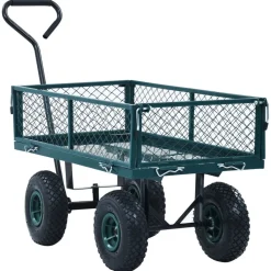 vidaXL Tuinwagen 250 kg groen