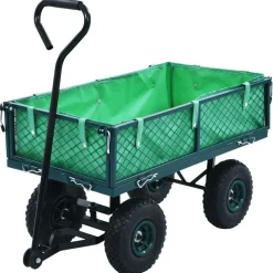 vidaXL Tuinwagen 250 kg groen