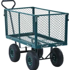 vidaXL Tuinwagen 350 kg groen