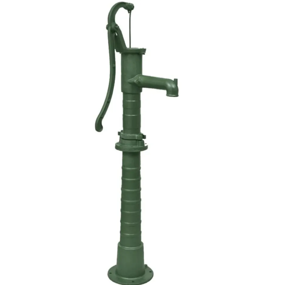 vidaXL Tuinwaterpomp met standaard gietijzer