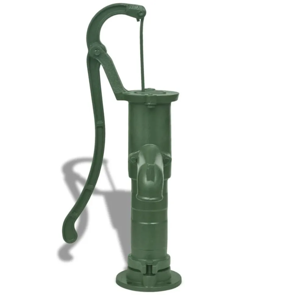 vidaXL Tuinwaterpomp met standaard gietijzer